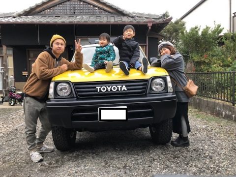 丸目の95プラド！！　ご納車しました！！コラボセミバケのご紹介！！